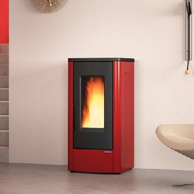 Stufa a pellet ventilata DAHIANA bronzo La nordica Extraflame