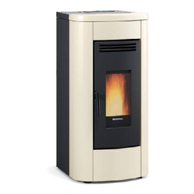 Stufa a pellet canalizzata KLAUDIA PLUS avorio La nordica Extraflame