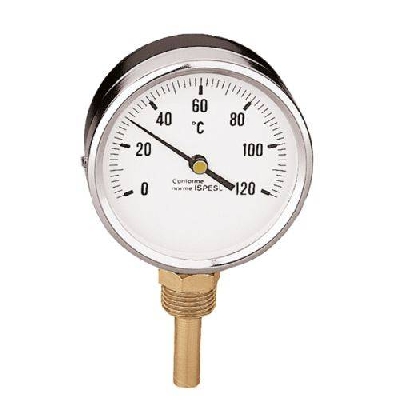 Termometro, attacco radiale 1/2" Caleffi