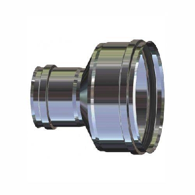 Canna fumaria Inox 316L monoparete aumento/riduzione F/F
