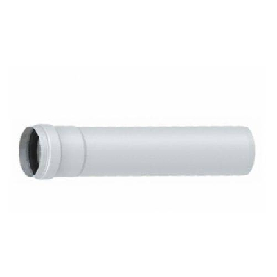 Elemento lineare in alluminio bianco per canalizzazione aria cm 100