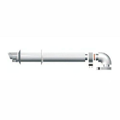 Kit coassiale Ø 600/100 per caldaie a condensazione Ariston