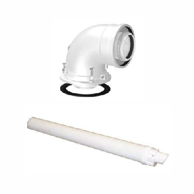 Kit coassiale Ø 600/100 per caldaie a condensazione Ferroli