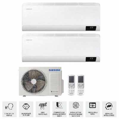Condizionatore Samsung CEBU Wi-Fi Dual Split 9000+9000 btu inverter