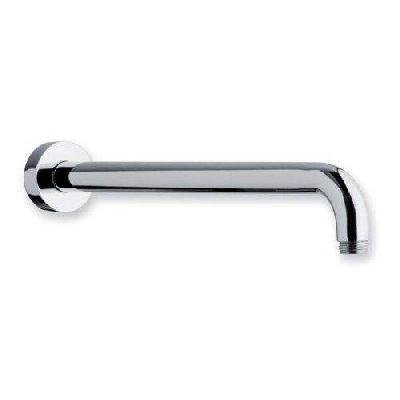 Braccio doccia tondo cm 35 ottone cromato