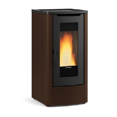 Stufa a pellet canalizzata DAHIANA PLUS VFS bronzo La nordica Extraflame
