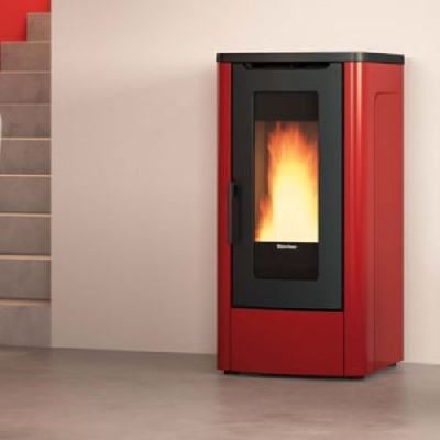 Stufa a pellet ventilata DAHIANA VFS avorio La nordica Extraflame