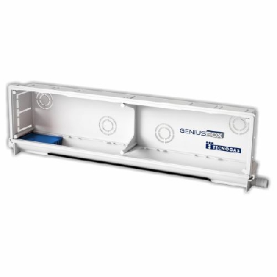 Scatola da incasso predisposizione condizionatori GENIUS BOX con galleggiante incorporato Tecnogas 11295