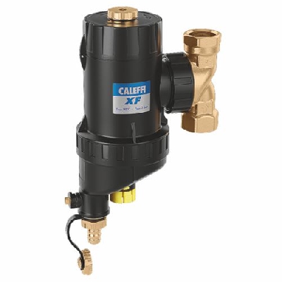 XF Filtro defangatore magnetico autopulente semiautomatico per pompe di calore 1 1/4" Caleffi 577700