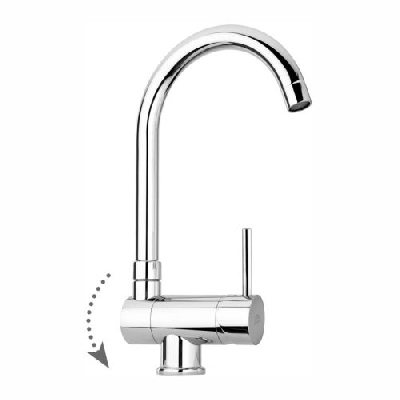 Miscelatore lavello canna reclinabile STICK Paffoni SK189CR
