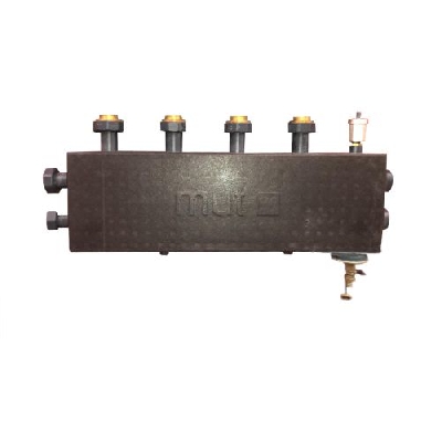 Collettore per gruppo di rilancio 3+1 G1 1/4-G1 Mut 7.030.02036