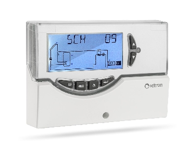 Seitron Centralina per impianti solari termici ELIOS MIDI TDST24M101SE