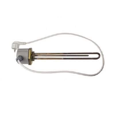 Resistenza elettrica per scaldabagno RDT 1"/1/2 3000W 230V + Termostato + cavo di alimentazione Thermowatt 3401397