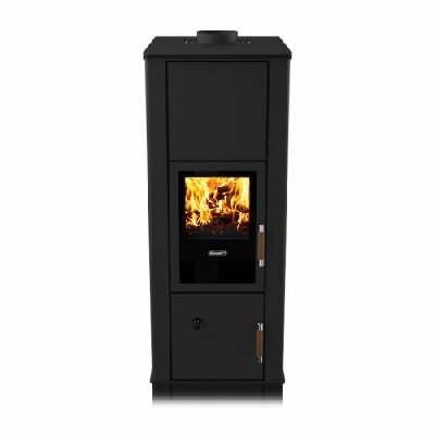 Rizzoli Termostufa a legna T-LINE BASIC Nero