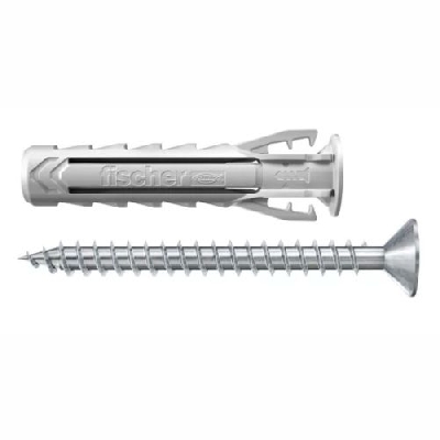 Fischer Tassello in nylon con vite SX PLUS 6x30 S 200 pz