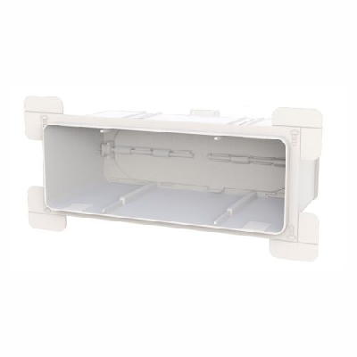 Tecnosystemi ZEFIRO BOX Plenum in polistirene con collarino posteriore telescopico per bocchetta 500X200