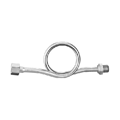 Caleffi riccio ammortizzatore 3/8" in rame cromo 691300