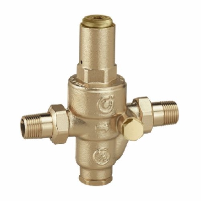 Caleffi Riduttore di pressione di secondo stadio, con cartuccia estraibile 1" con attacco manometro 1/4" 536065