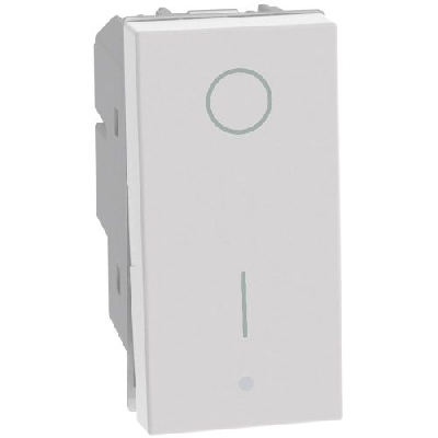 BTcino MatixGo Interruttore 2P 16A 250V Bianco JW4002