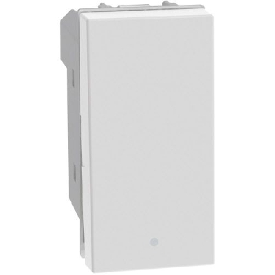 BTcino MatixGo Pulsante basculante 1P 10A Bianco JW4005