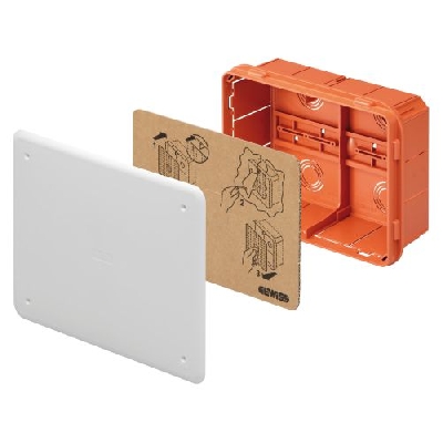 Gewiss Cassetta di derivazione da incasso con guida DIN 196x152x75 GW48006