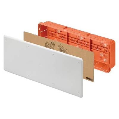 Gewiss Cassetta di derivazione da incasso con guida DIN 480x160x75 GW48009