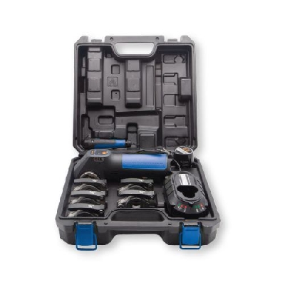 Flangiatubo Cartellatrice a batteria slim in valigetta