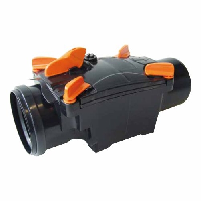 Valvola antiriflusso Ottima 2 piattelli M/F DN 125 con guarnizione a labbro