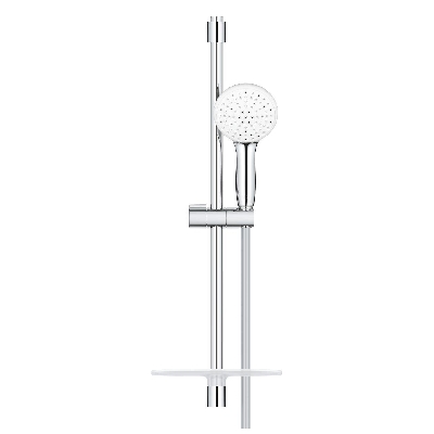 GROHE TEMPESTA 110 Set asta doccia a 2 getti con mensola Cromo 27926003