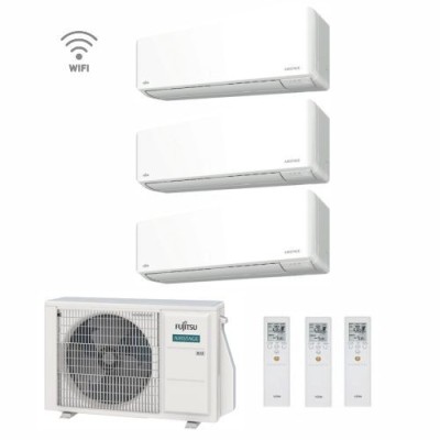 Fujitsu Condizionatore KM Trial Split 9000+9000+9000 btu inverter WI-FI