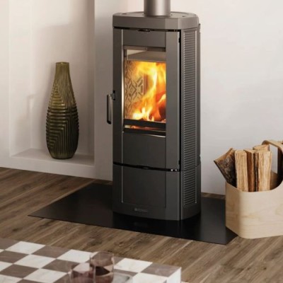 La nordica Extraflame Stufa a legna CANDY EOS in ghisa smaltata