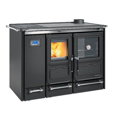 La nordica Extraflame Termocucina a legna SIERRA.16 con sistema a vaso aperto e circuito chiuso
