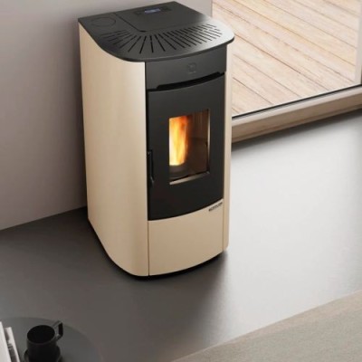 La nordica Extraflame Stufa a pellet ventilata ANGELICA JUNIOR avorio