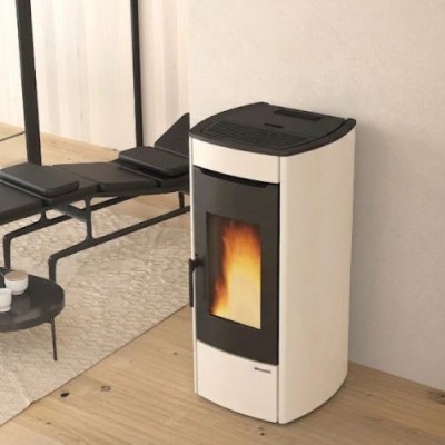 La nordica Extraflame Termostufa a pellet MARINA IDRO H13 avorio