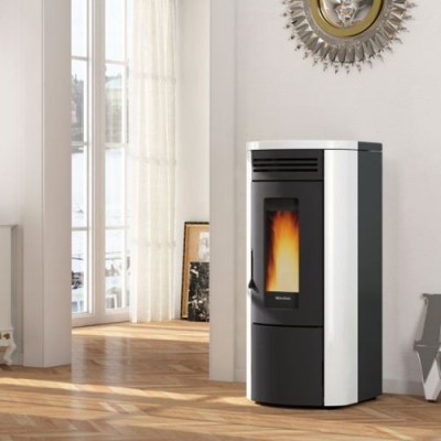 di La nordica Extraflame Termostufa a pellet COSTANZA IDRO 5.0 bianco
