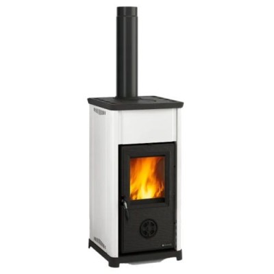 La nordica Extraflame Stufa a legna TEA.16 bianco