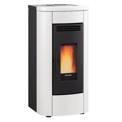 La nordica Extraflame Stufa a pellet ventilata KLAUDIA PLUS AD EVO bianco