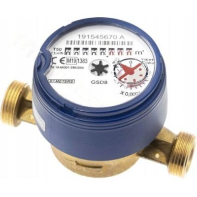 BMeters GSD8-I Contatore acqua con quadrante asciutto per acqua fredda DN15-1/2"