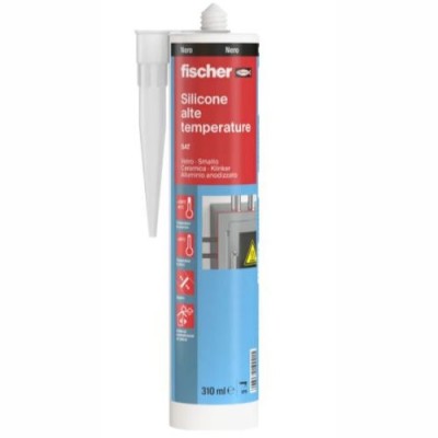 Fischer SAT NE Silicone alte temperature nero 524771