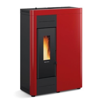 La nordica Extraflame Termostufa a pellet VIRNA IDRO.16O bordeaux