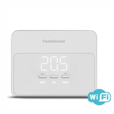 Fantini Cosmi Cronotermostato WI-FI smart a batteria C900R