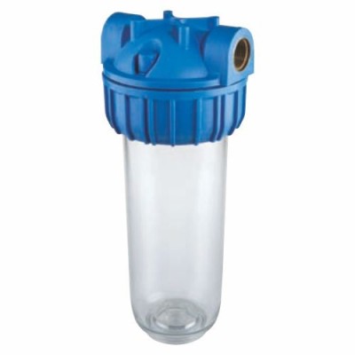 Filtro contenitore 10" PLUS 3P BFO SX per cartucce filtranti attacco 1"