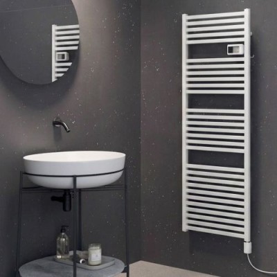 IRSAP QUADRE' E-CENTRAL Scaldasalviette elettrico bianco H 1216