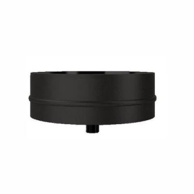 Tubo nero canna fumaria pellet tappo scarico condensa