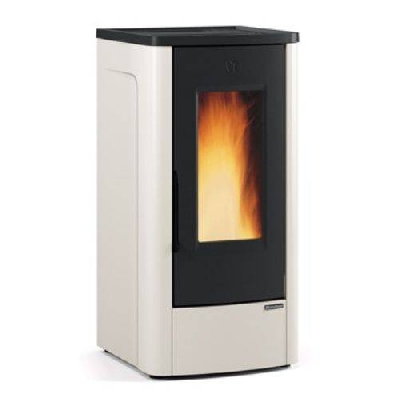 Stufa a pellet ventilata DAHIANA avorio La nordica Extraflame