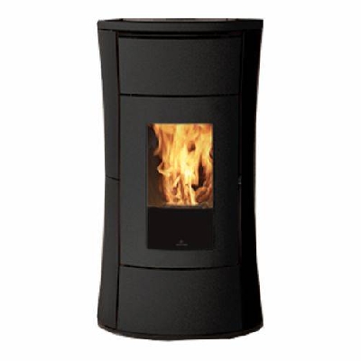 Termostufa a pellet CHERIE H Evo grigio scuro Edilkamin